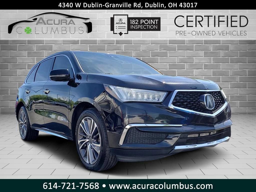 Used 2019 Acura MDX w/ Technology & Entertainment AWD/4WD image 1