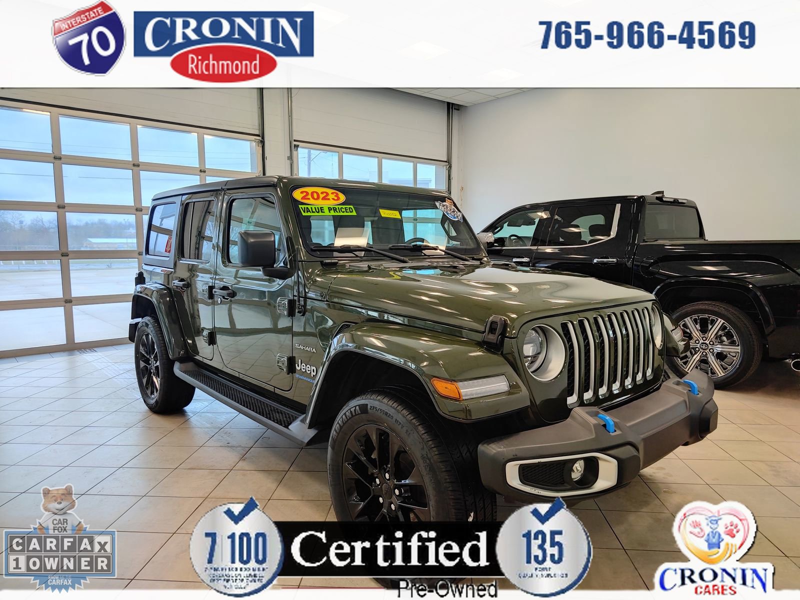 Used 2023 Jeep Wrangler Sahara 4xe w/ Cold Weather Group
