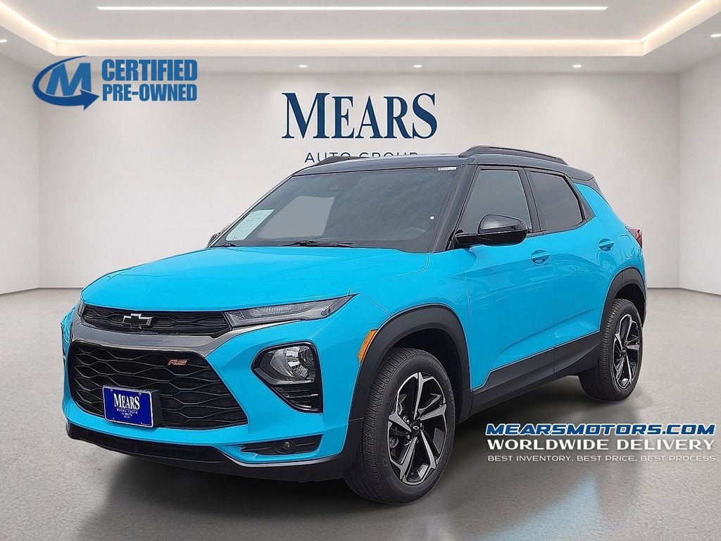 Used 2021 Chevrolet TrailBlazer RS w/ Sun and Liftgate Package