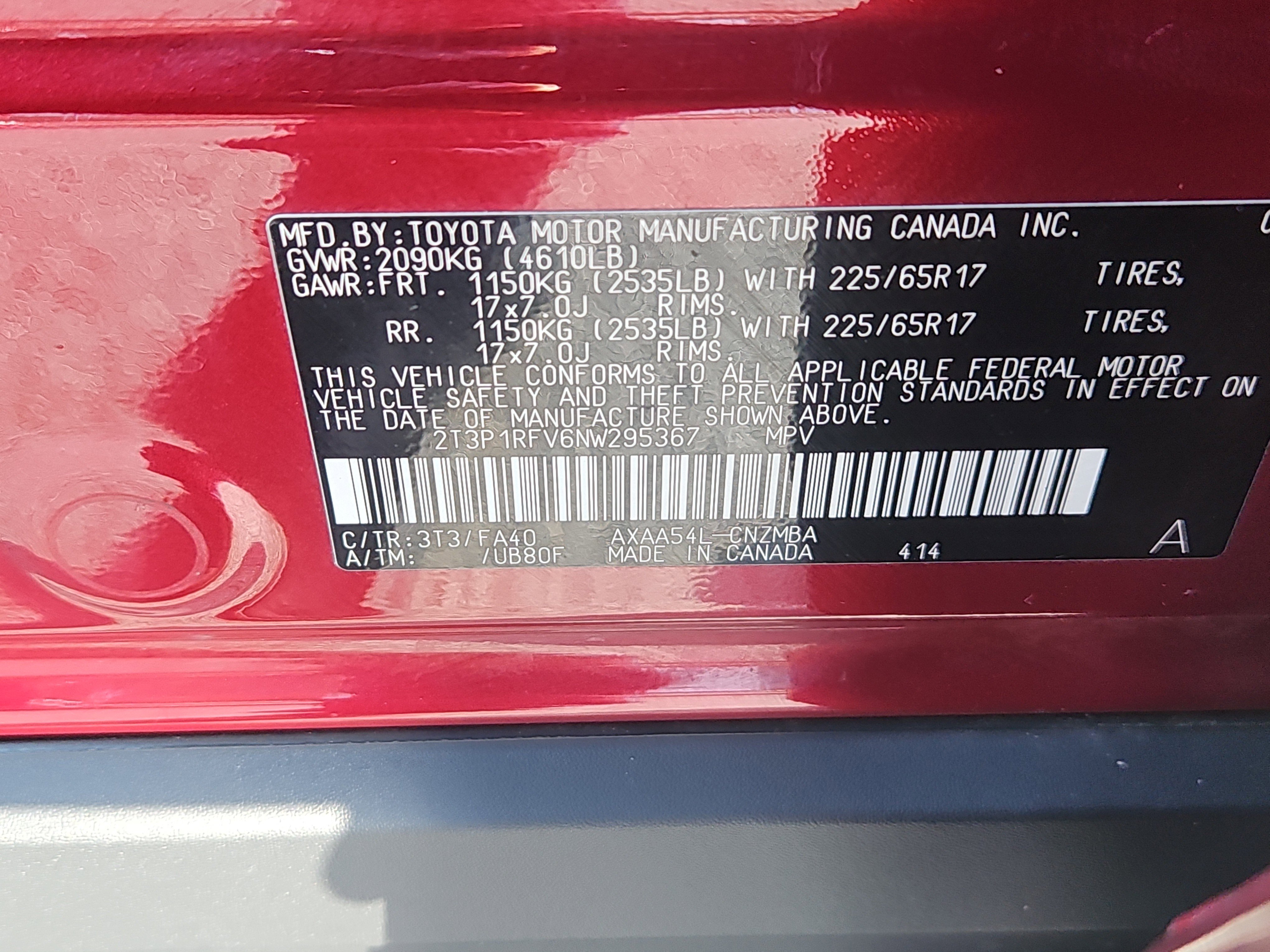 Used 2022 Toyota RAV4 XLE w/ Convenience Package image 7