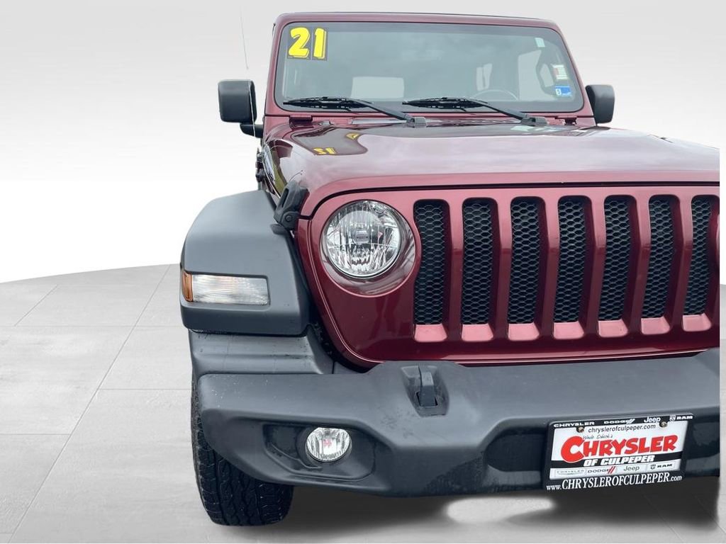Used 2021 Jeep Wrangler Unlimited Sport w/ Sun And Sound Package AWD/4WD image 21