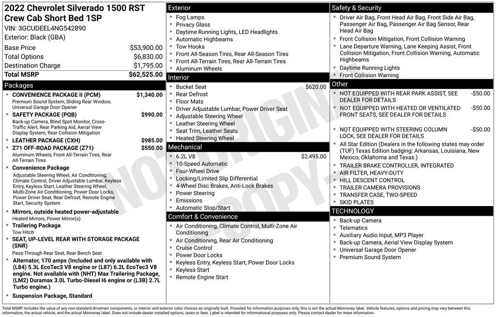 Used 2022 Chevrolet Silverado 1500 RST w/ Convenience Package II image 5