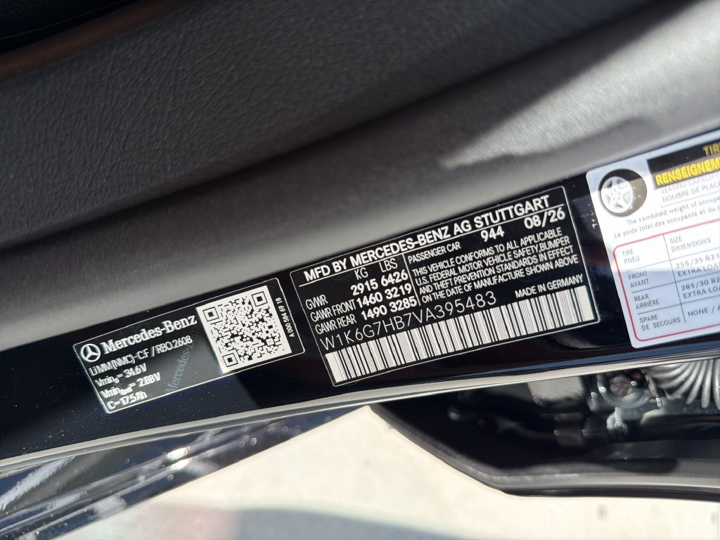 New 2027 Mercedes-Benz S 580 4MATIC Sedan image 36