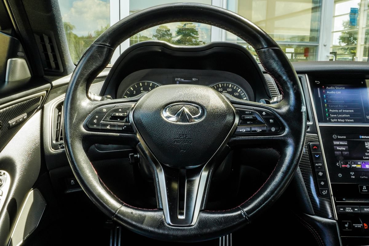Used 2023 INFINITI Q50 Red Sport 400 w/ Black Opal Edition AWD/4WD image 16