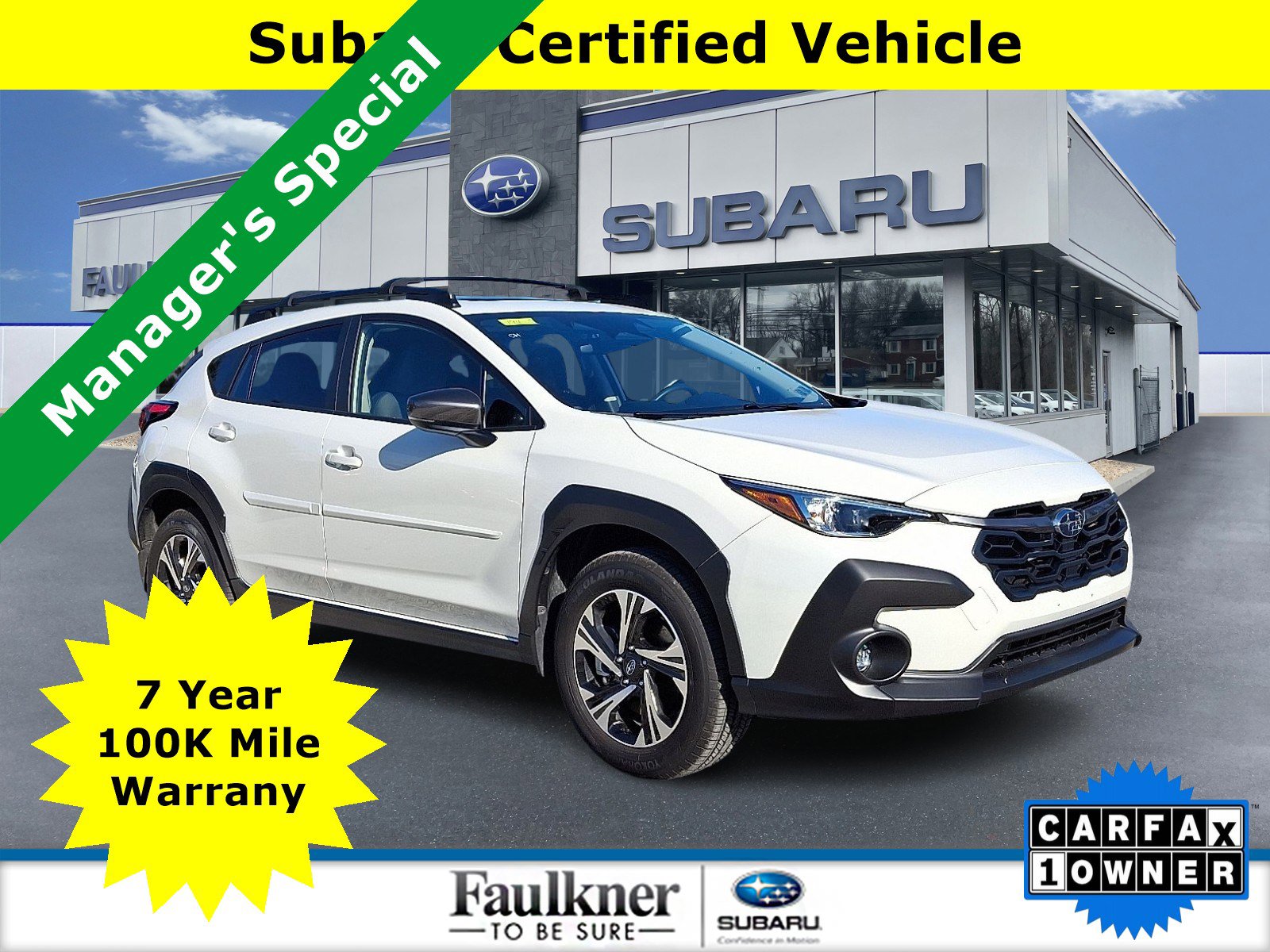 Certified 2025 Subaru Crosstrek 2.0i Premium AWD/4WD image 1