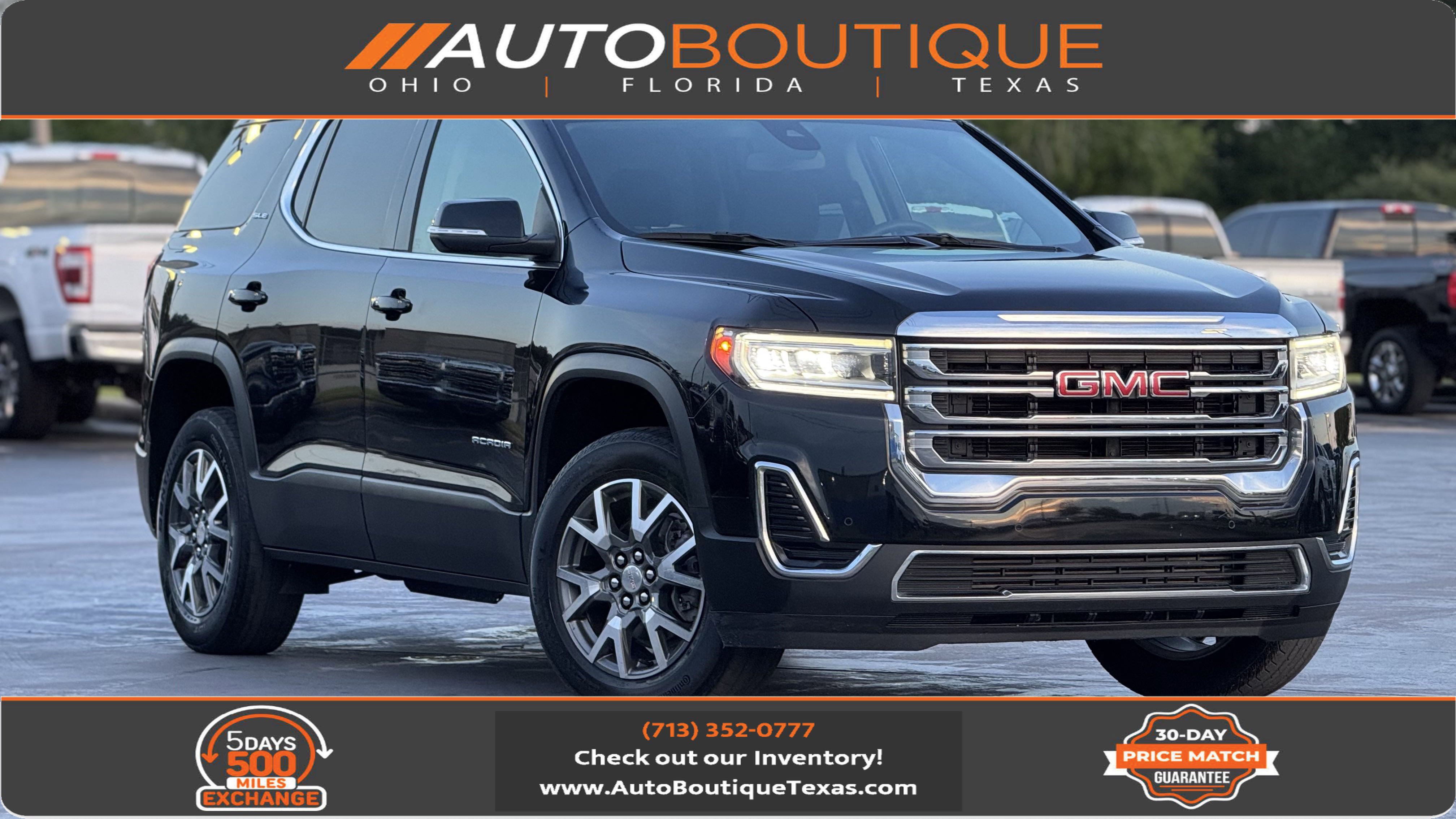 Used 2022 GMC Acadia SLE w/ Driver Convenience Package