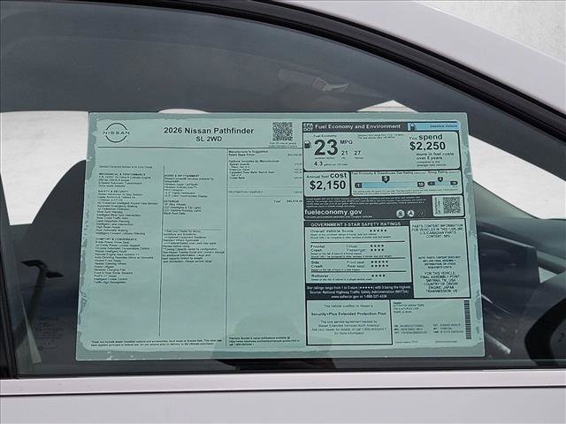 New 2026 Nissan Pathfinder SL FWD image 17