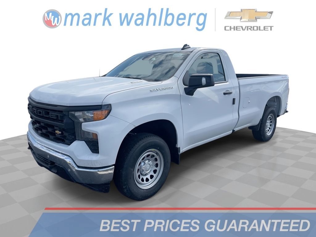 New 2026 Chevrolet Silverado 1500 W/T w/ WT Safety Package AWD/4WD image 1