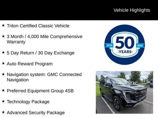Used 2025 GMC Yukon AT4 w/ AT4 Premium Package AWD/4WD image 6