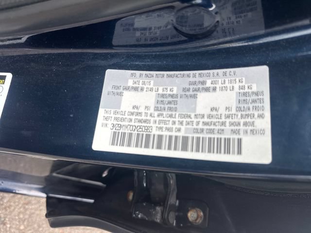 Used 2016 MAZDA MAZDA3 i Touring w/ Popular Equipment Package FWD image 30
