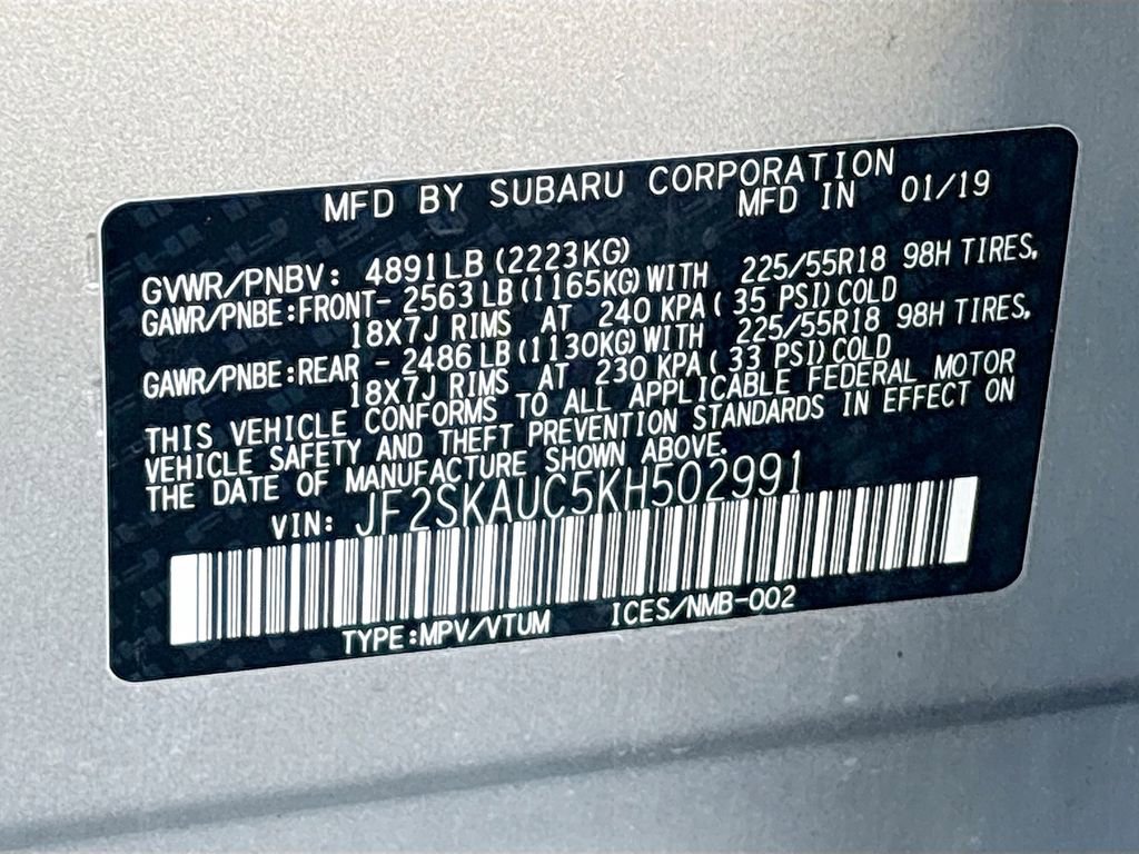 Used 2019 Subaru Forester Limited w/ Popular Package #3 image 30