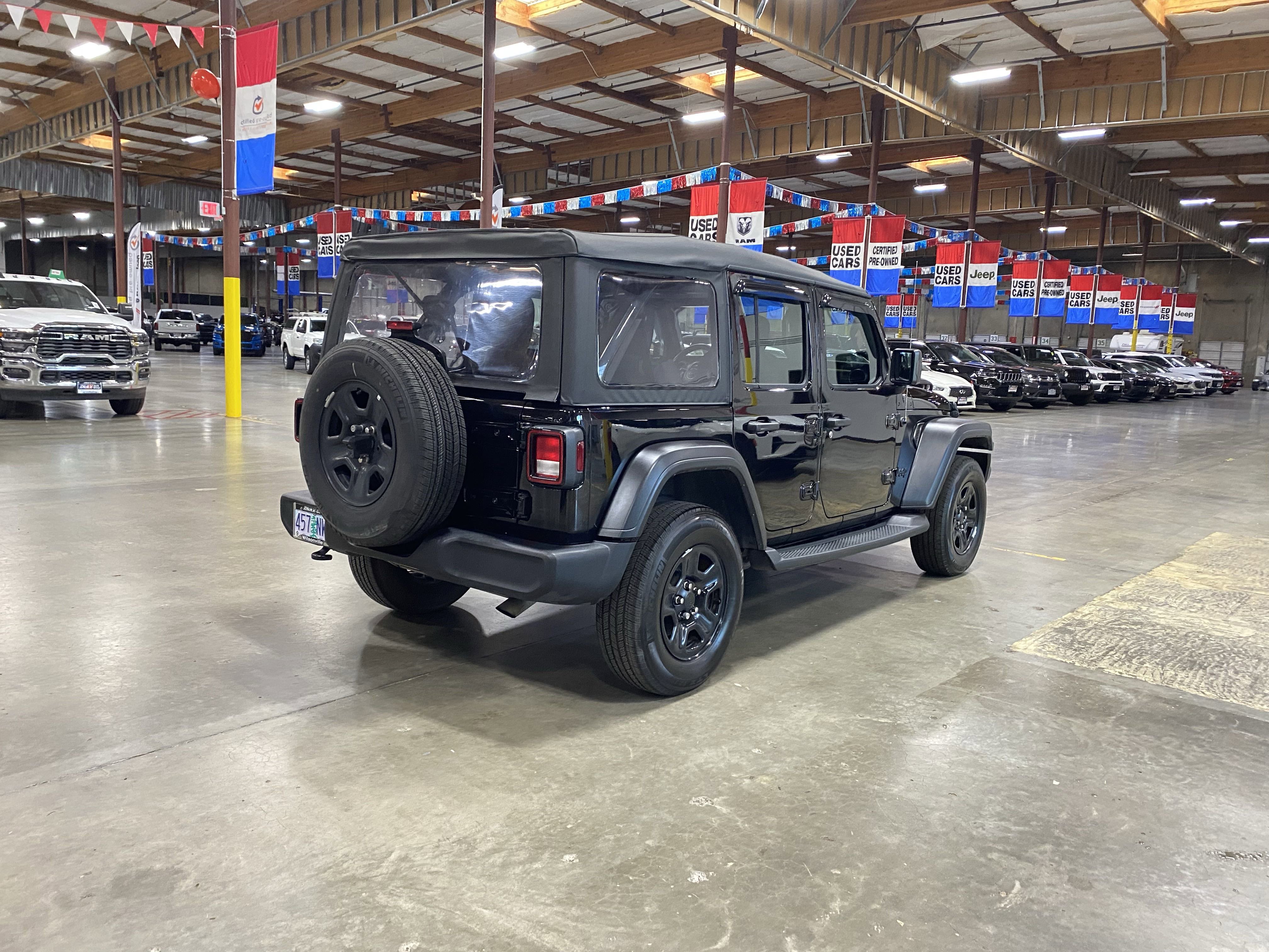 Certified 2022 Jeep Wrangler Unlimited Sport image 5