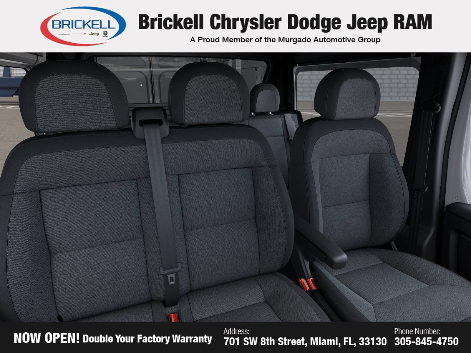 New 2026 RAM ProMaster 3500 w/ Crew Van Package FWD image 17