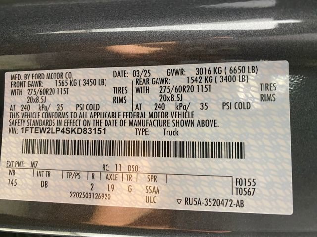 Used 2025 Ford F150 STX w/ Equipment Group 200A image 30