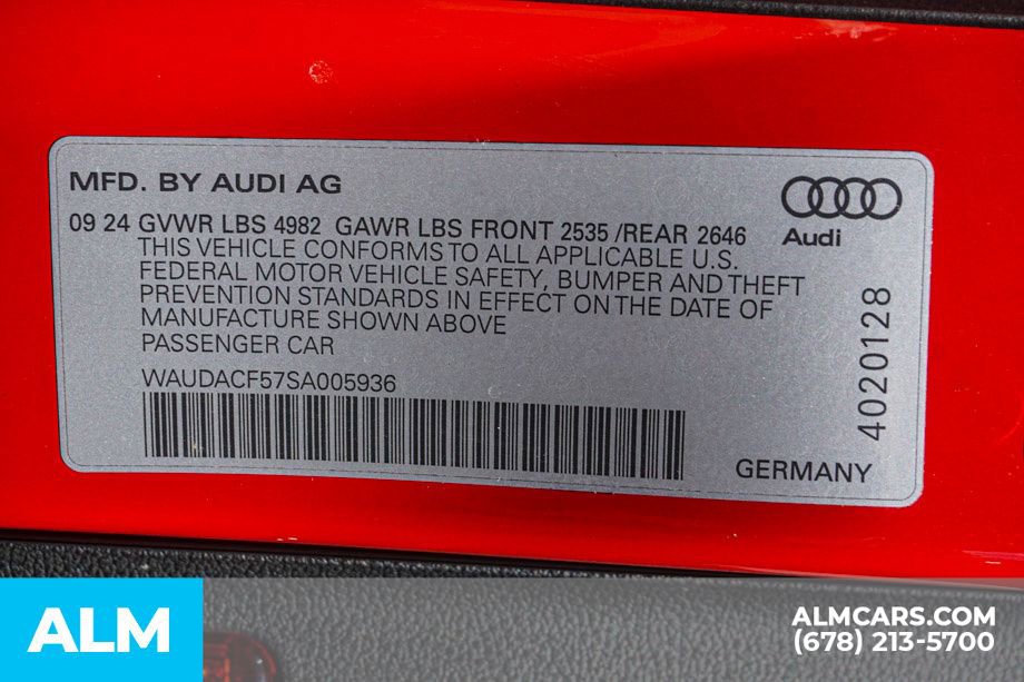 Used 2025 Audi A5 2.0T Premium Plus image 62