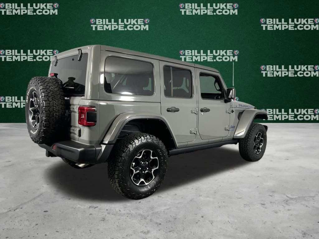 Used 2021 Jeep Wrangler Unlimited Rubicon 4xe w/ Steel Bumper Group image 6
