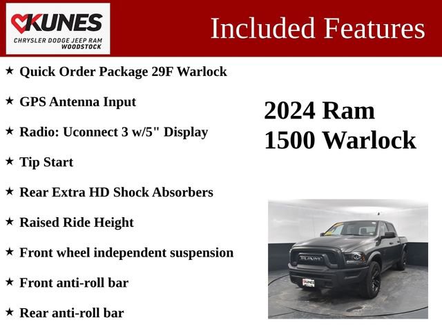 Used 2024 RAM 1500 Classic Warlock image 3