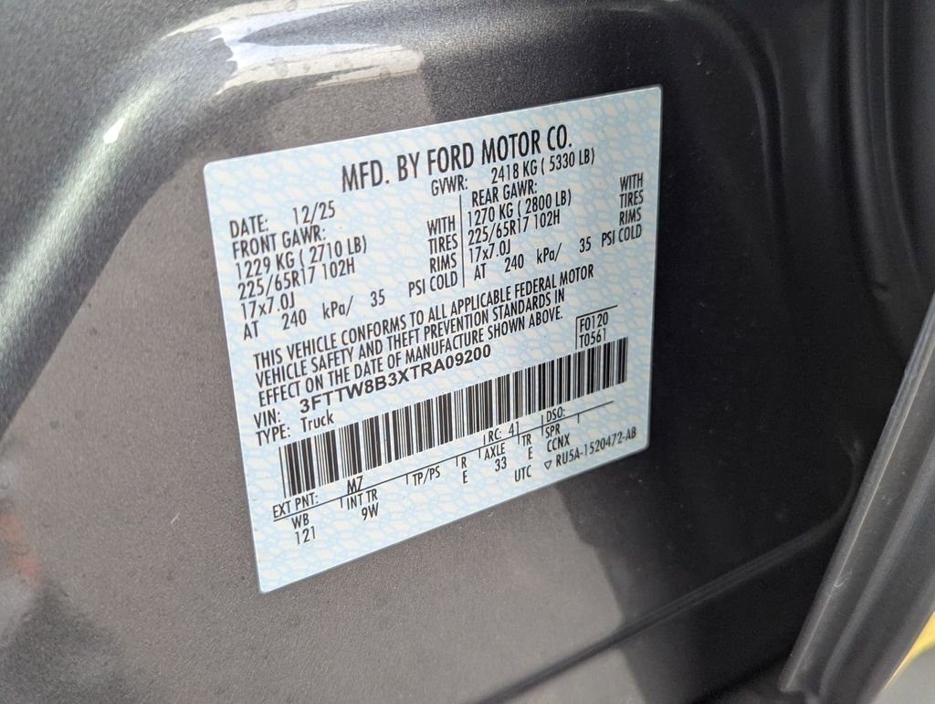 New 2026 Ford Maverick XL w/ Equipment Group 101A AWD/4WD image 13