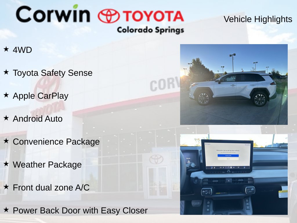 Used 2026 Toyota RAV4 SE w/ Convenience Package AWD/4WD image 14