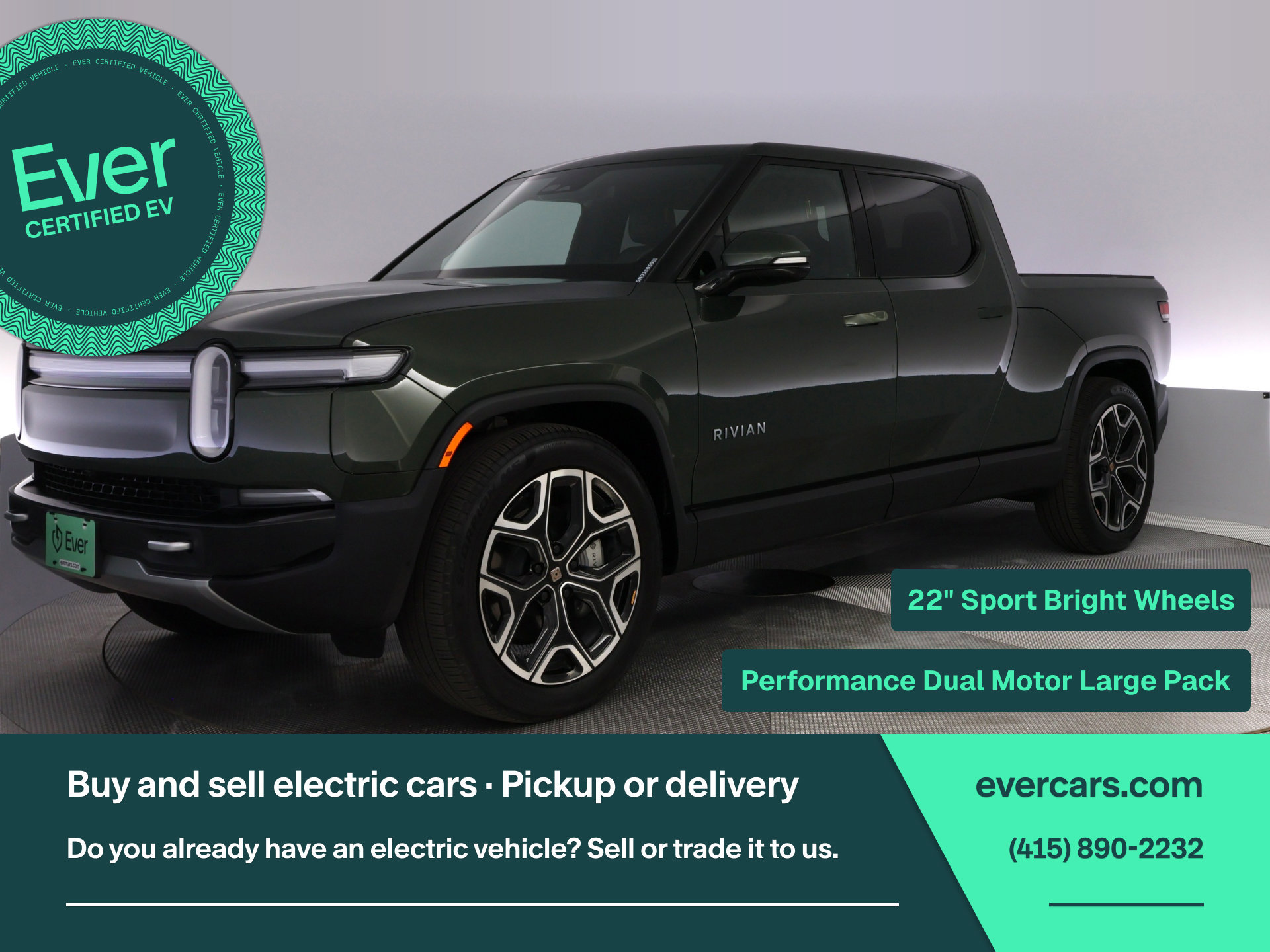 Used 2025 Rivian R1T Adventure Dual AWD/4WD image 1