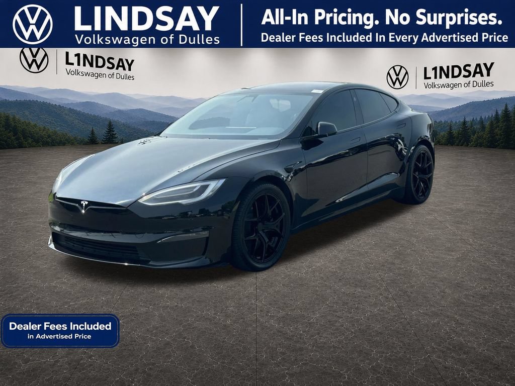Used 2021 Tesla Model S Plaid AWD/4WD image 4