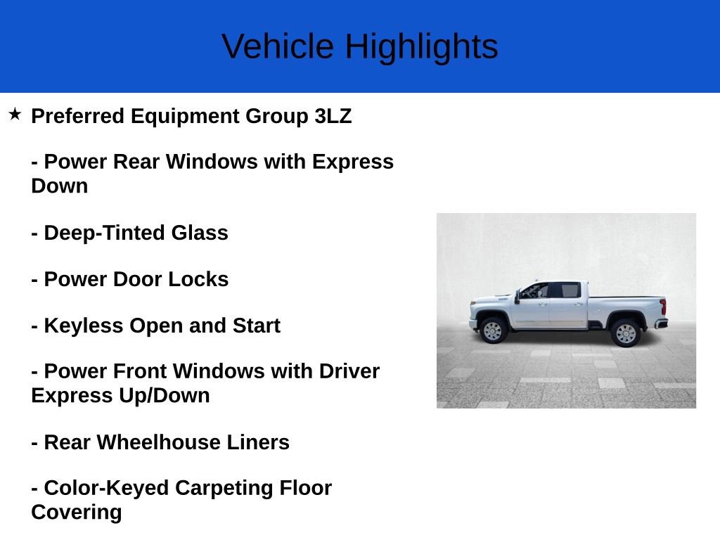 New 2025 Chevrolet Silverado 2500 High Country w/ Technology Package AWD/4WD image 3