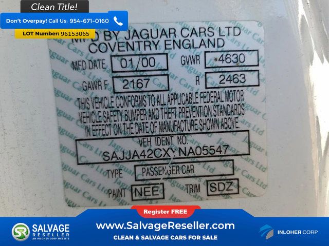 Used 2000 Jaguar XK8 Convertible image 16