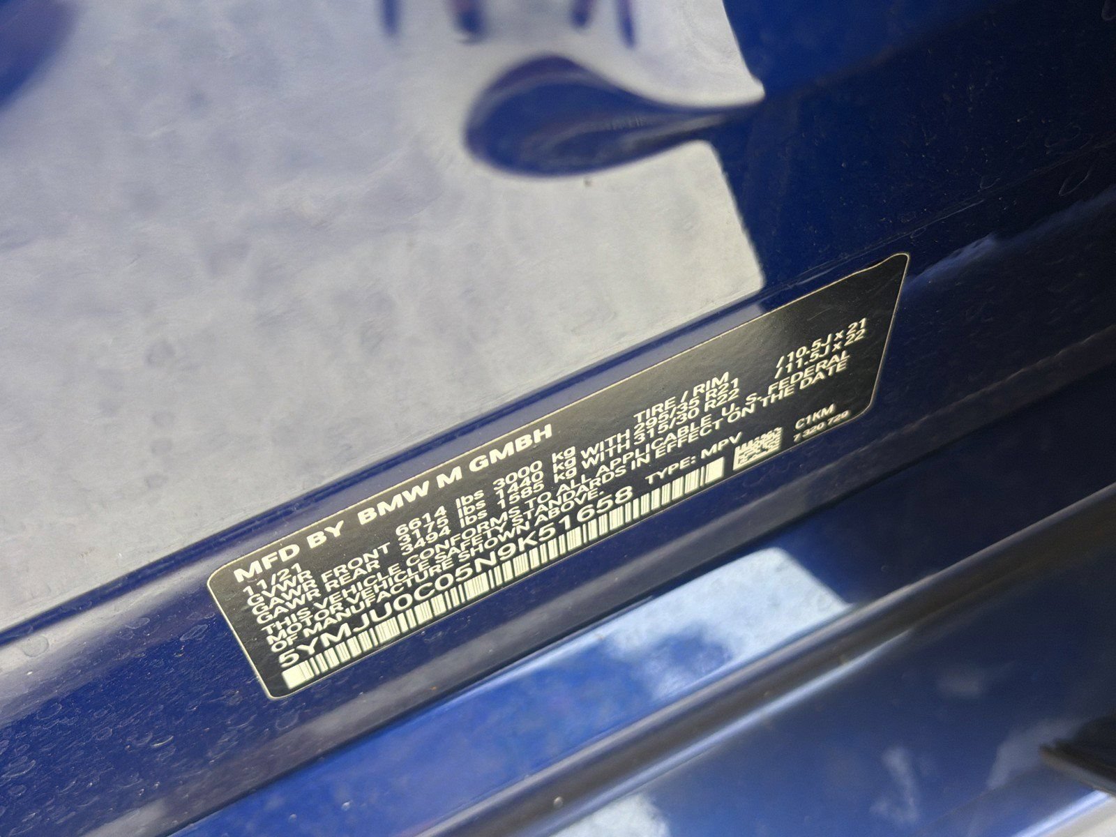 Used 2022 BMW X5 M w/ Competition Package 2 AWD/4WD image 40