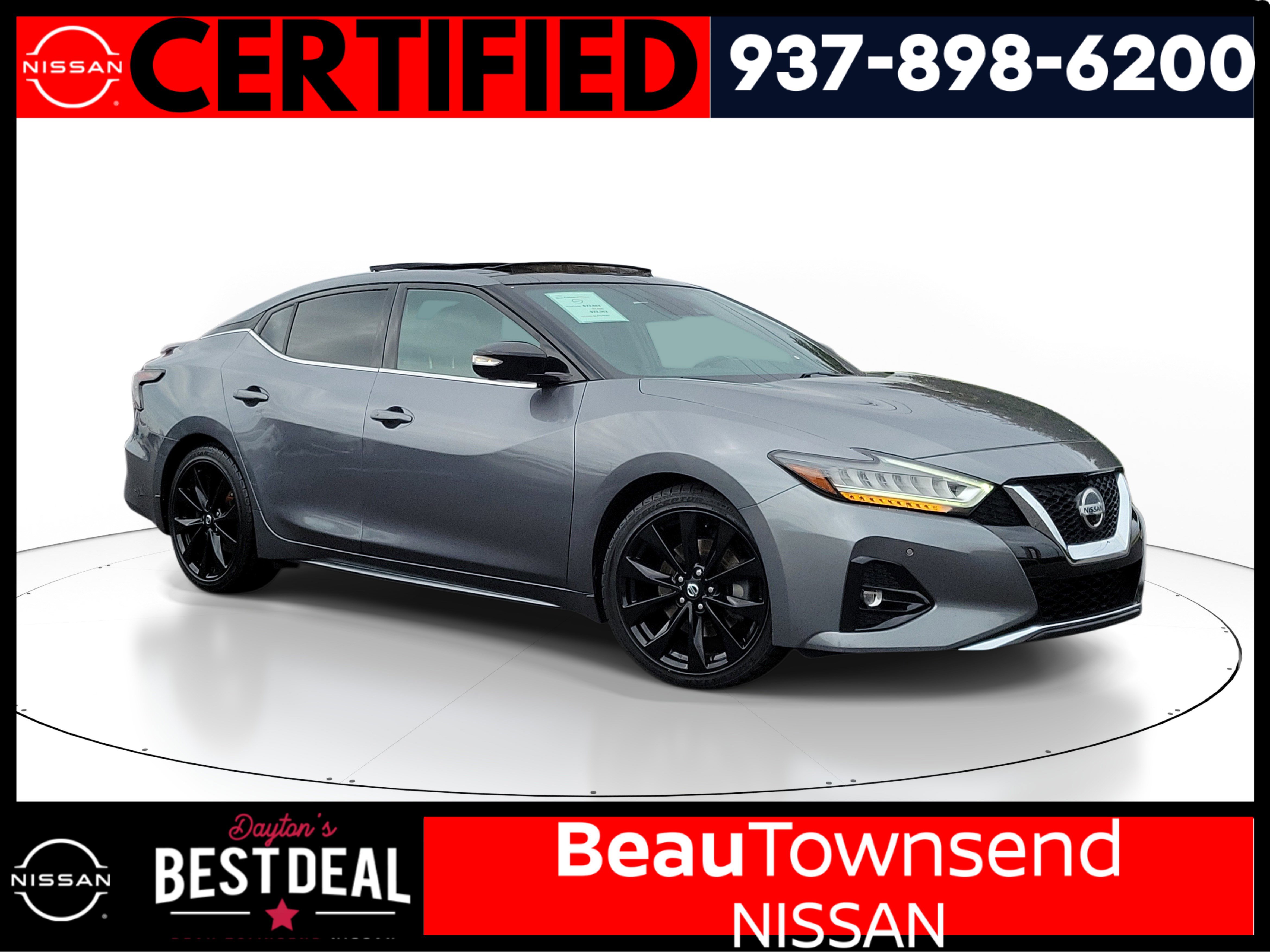 Certified 2020 Nissan Maxima SR w/ Sport Mat Group