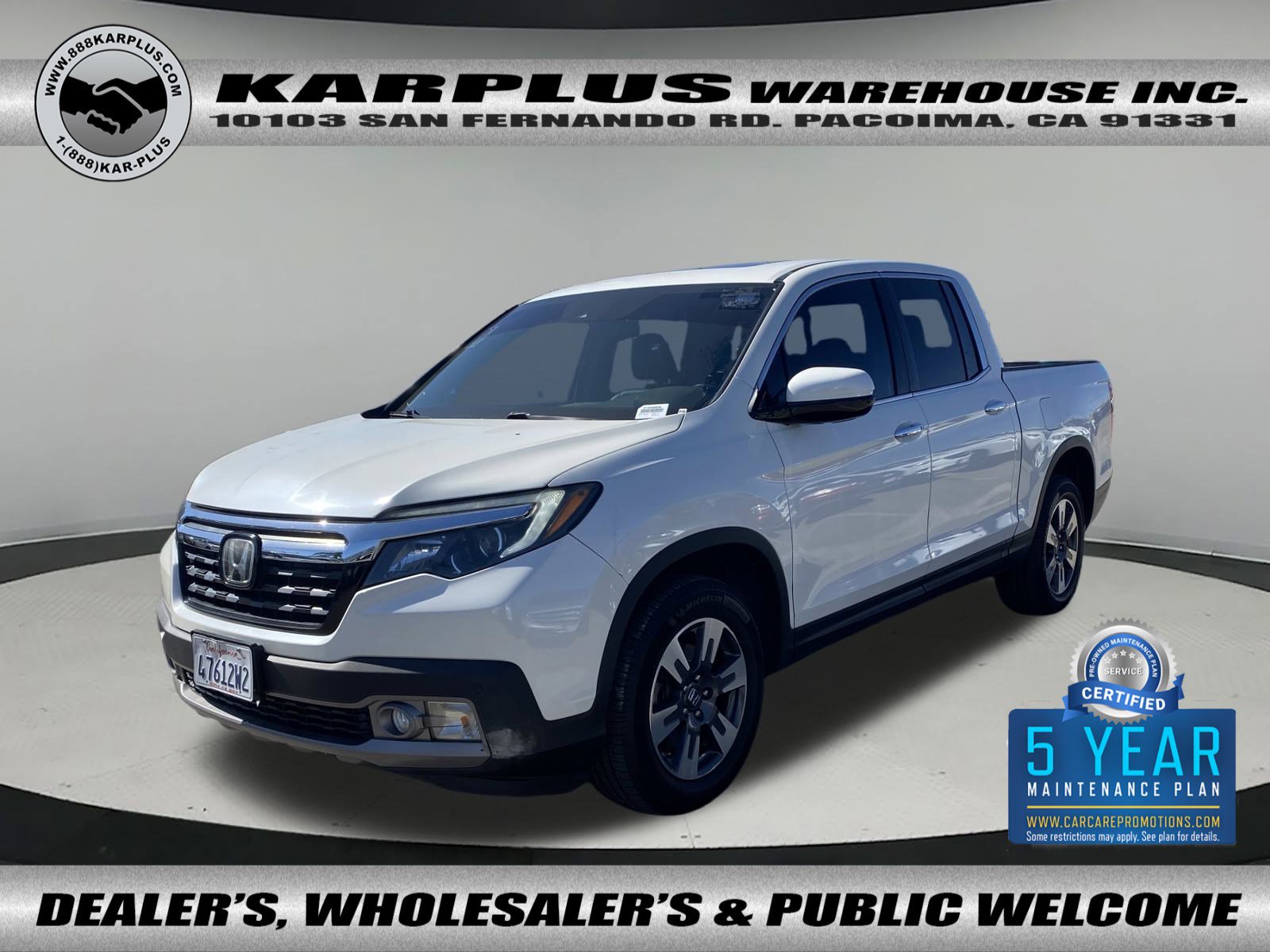 Used 2018 Honda Ridgeline RTL-E