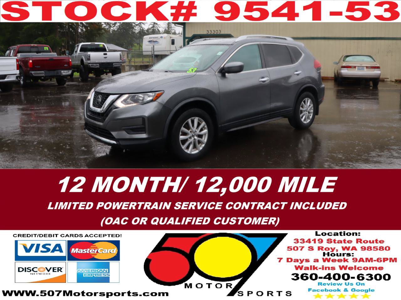 Used 2018 Nissan Rogue SV AWD/4WD image 2