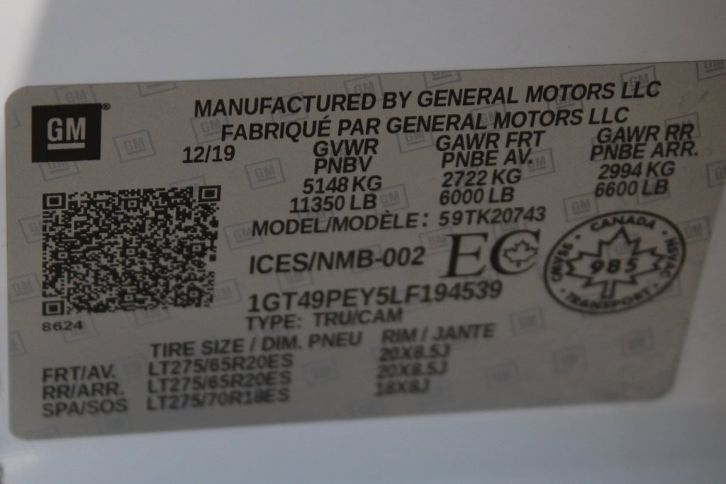 Used 2020 GMC Sierra 2500 AT4 image 56