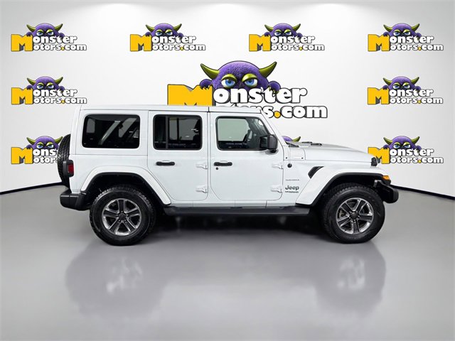 Used 2021 Jeep Wrangler Unlimited Sahara w/ Uconnect 4C Nav & Sound Group image 4