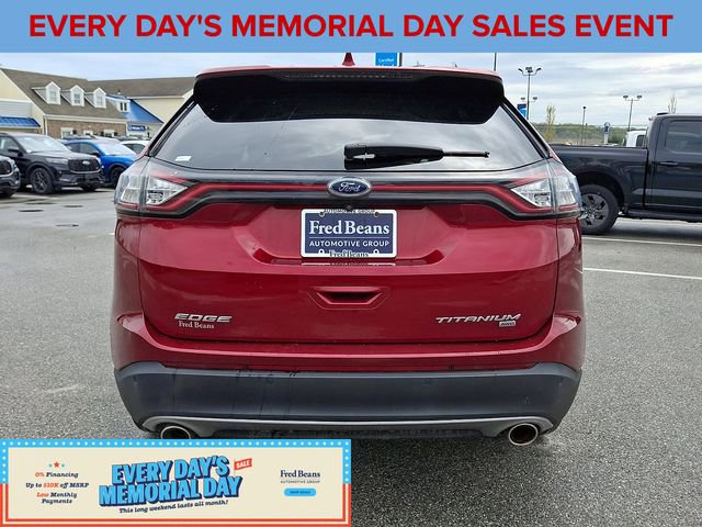 Certified 2018 Ford Edge Titanium w/ Equipment Group 301A AWD/4WD image 9