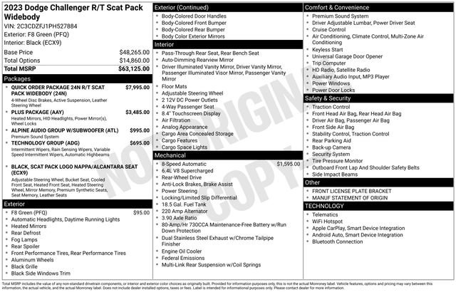 Used 2023 Dodge Challenger R/T Scat Pack image 27
