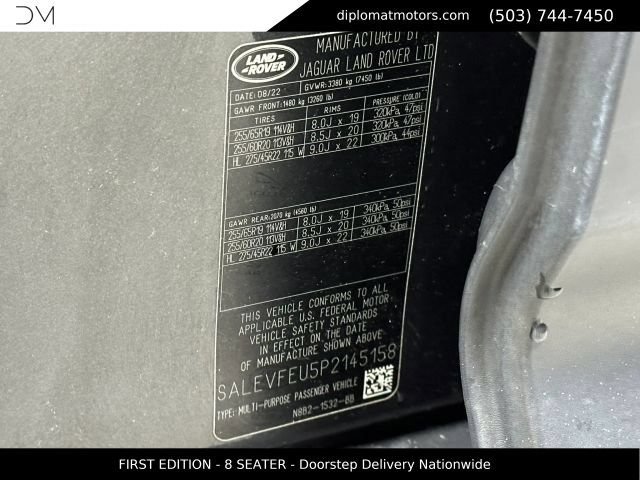 Used 2023 Land Rover Defender 130 First Edition AWD/4WD image 52