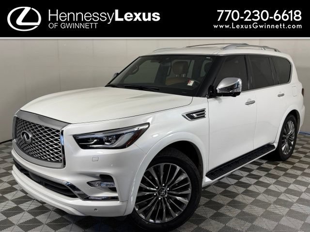 Used 2021 INFINITI QX80 Sensory w/ All-Season Package RWD image 1