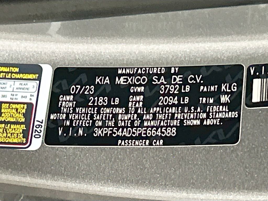 Used 2023 Kia Forte GT-Line w/ GT-Line Technology Package FWD image 28