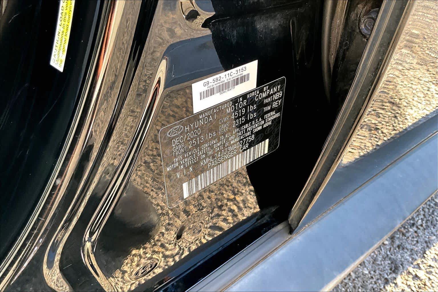 Used 2021 Hyundai Sonata Blue FWD image 34