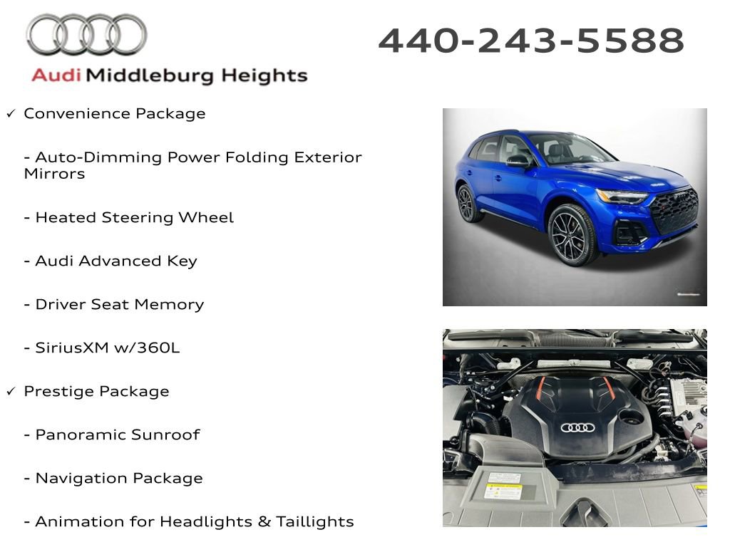 Certified 2023 Audi SQ5 Prestige w/ Prestige Package AWD/4WD image 11