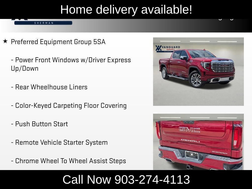Used 2024 GMC Sierra 1500 Denali w/ Technology Package AWD/4WD image 64