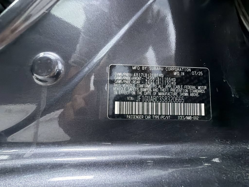 Used 2025 Subaru Impreza 2.0i AWD/4WD image 18