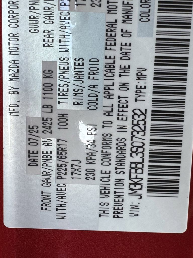 New 2025 MAZDA CX-5 AWD 2.5 S w/ Select Package image 26