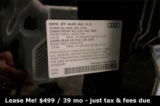 Used 2025 Audi Q3 2.0T Premium w/ Convenience Package image 33