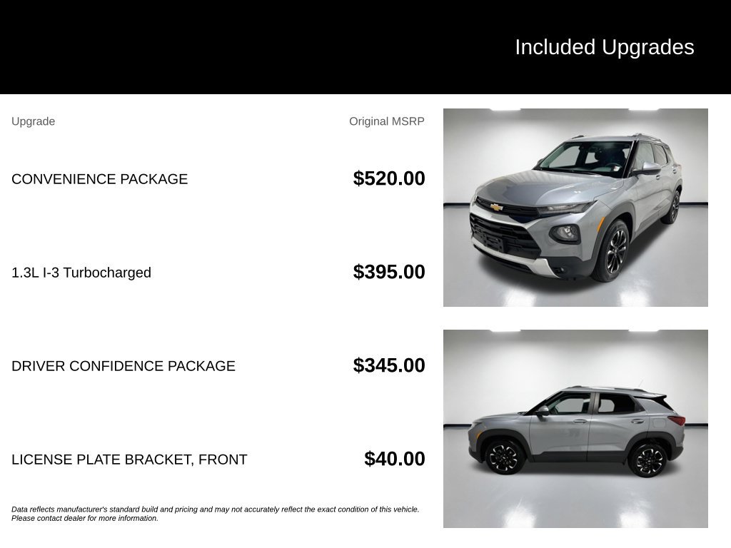 Used 2023 Chevrolet TrailBlazer LT w/ Convenience Package FWD image 7