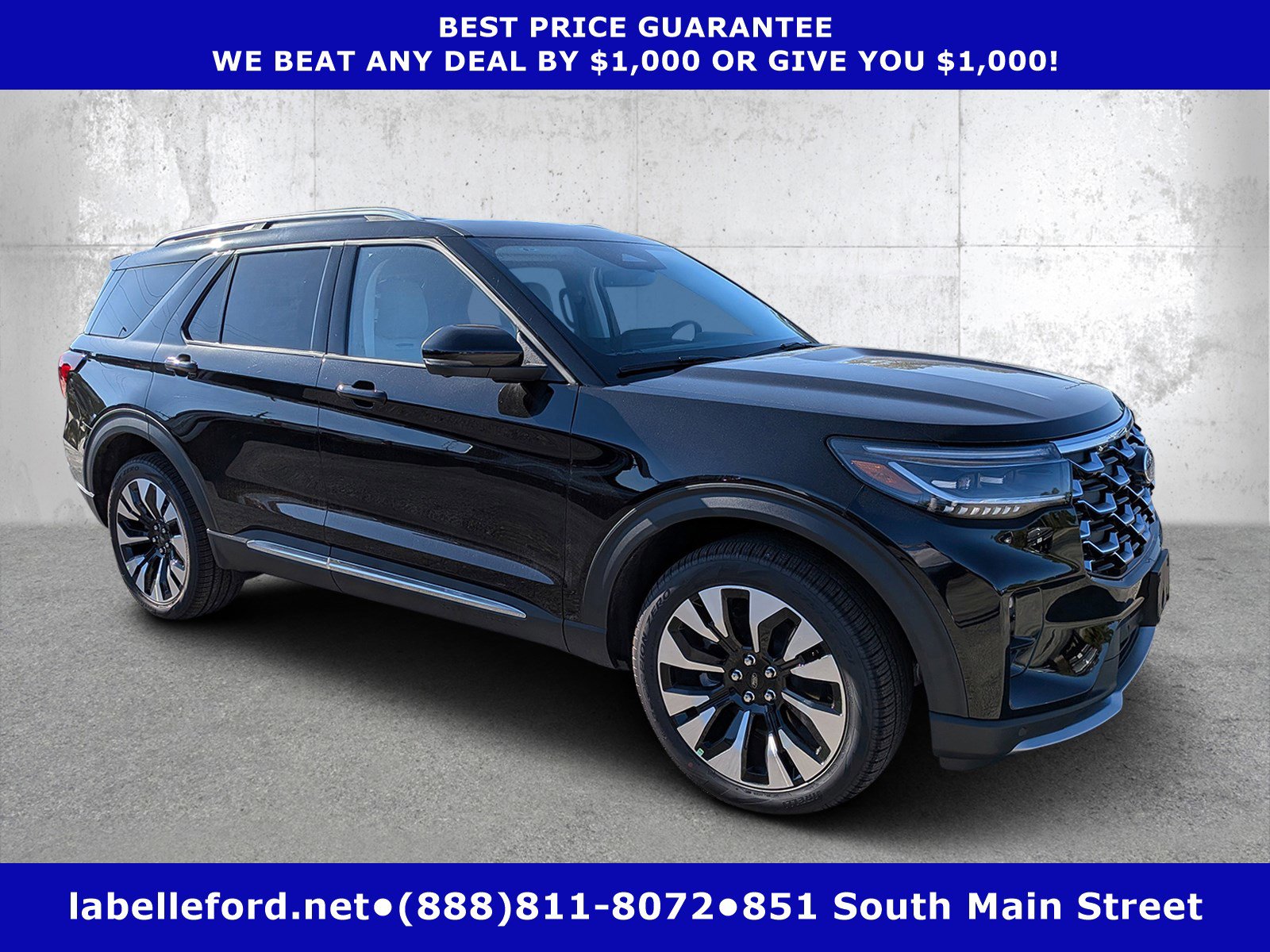 New 2026 Ford Explorer Platinum w/ LUX Leather Package AWD/4WD image 1