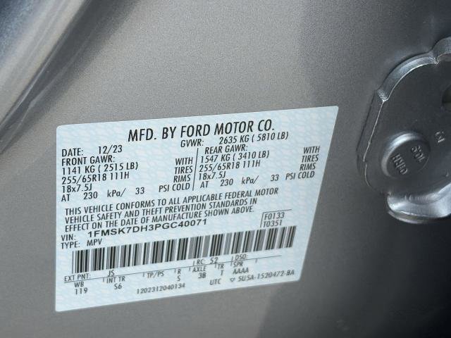 Certified 2023 Ford Explorer XLT w/ Equipment Group 202A image 30