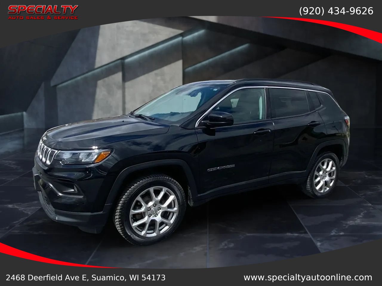 Used 2022 Jeep Compass Latitude AWD/4WD image 7