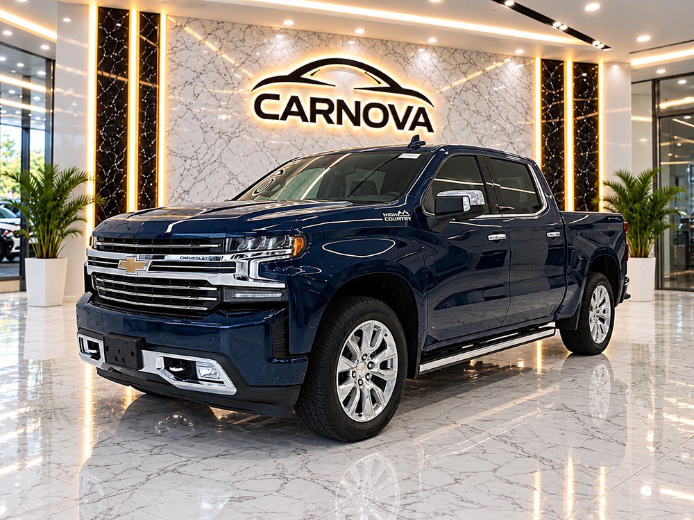 Used 2019 Chevrolet Silverado 1500 High Country w/ Technology Package AWD/4WD image 3