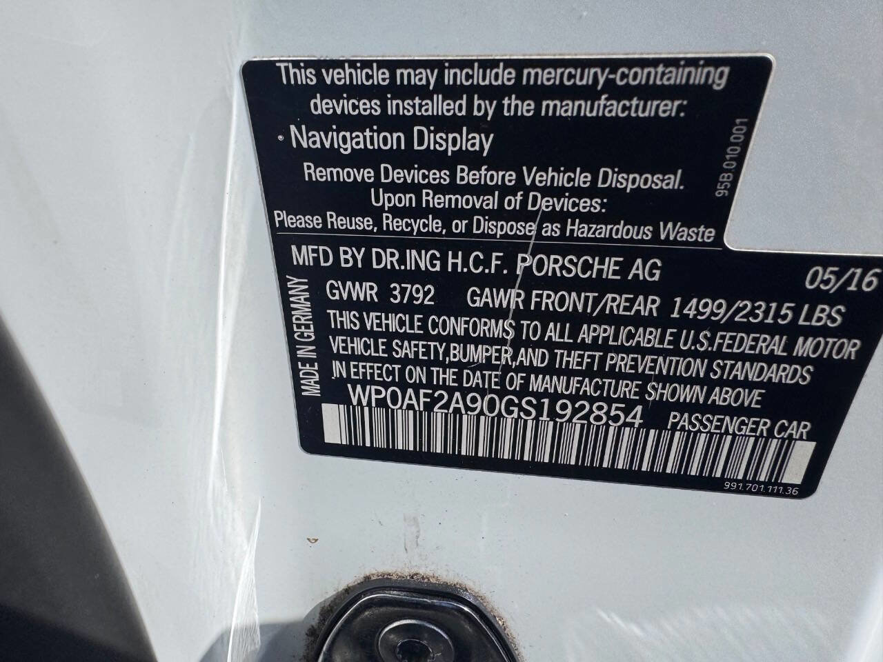 Used 2016 Porsche 911 GT3 RS image 10